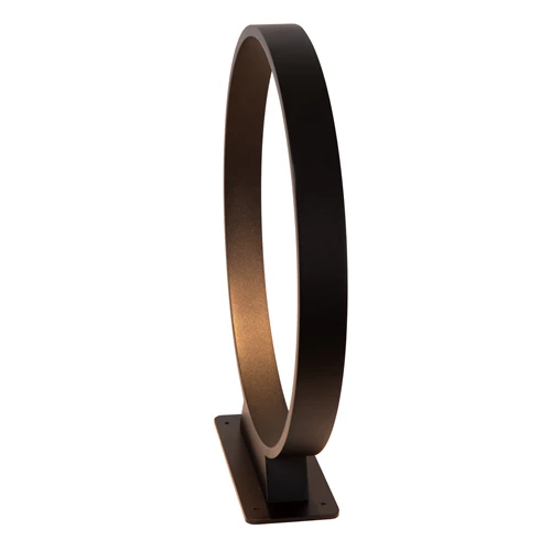 Lucide JEREL - Borne extérieur - Ø 40 cm - LED - 1x5W 3000K - IP54 - Noir - détail 1